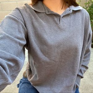 super cute grey calvin Klein long sleeve